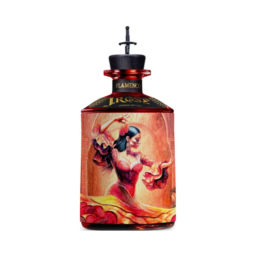 LONDON DRY GIN ARTIGANALE FLAMENCO - J.ROSE