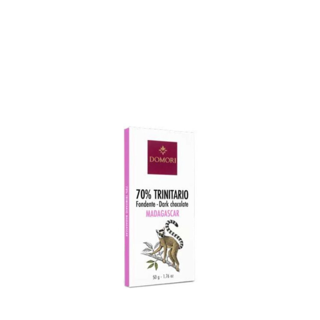 TAVOLETTA CIOCCOLATO FONDENTE 70% MADAGASCAR - DOMORI