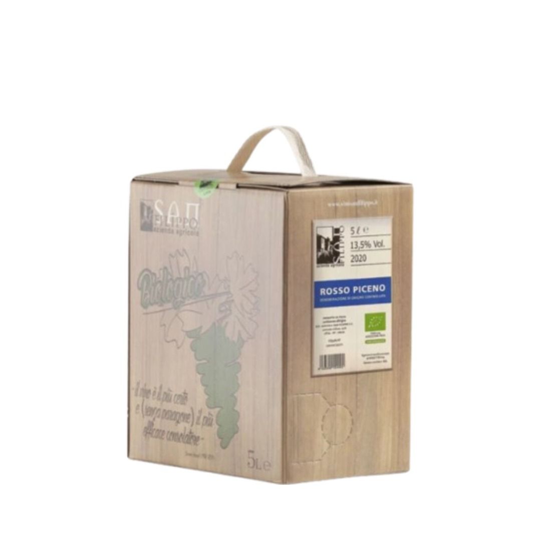 ROSSO PICENO DOC 2025 BAG IN BOX 5 LITRI - SAN FILIPPO