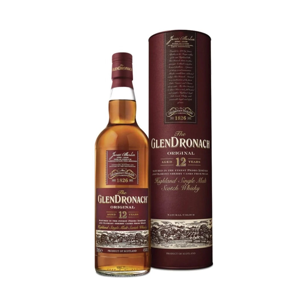 SINGLE MALT SCOTCH WHISKY 12 YEARS - GLENDRONACH