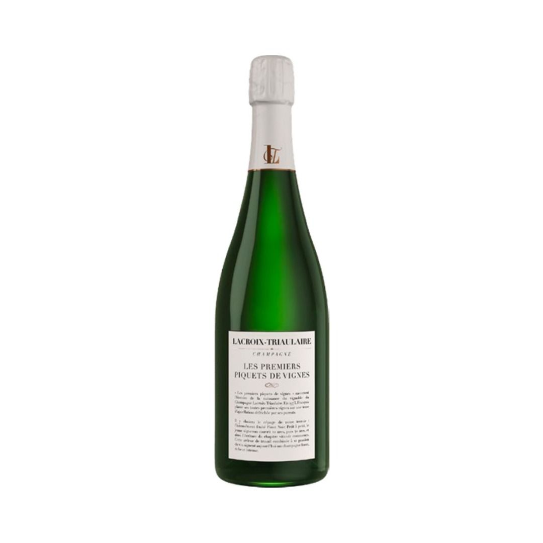 CHAMPAGNE BRUT NATURE LES PREMIERS PIQUETS DE VIGNES - LACROIX TRIAULAIRE