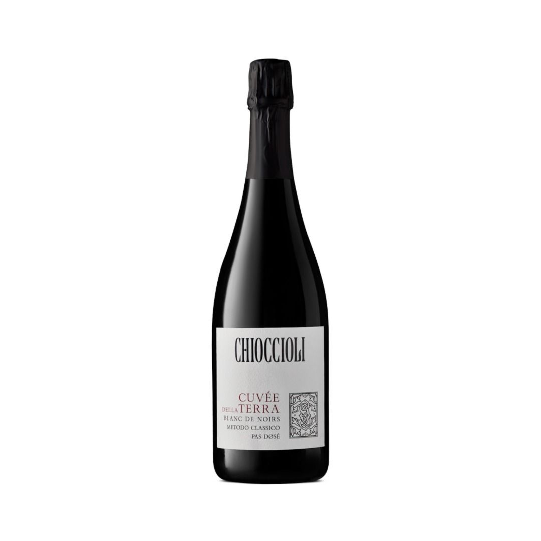 SPUMANTE BLANC DE NOIRS METODO CLASSICO PAS DOSÉ CUVÉE DELLA TERRA - CHIOCCIOLI