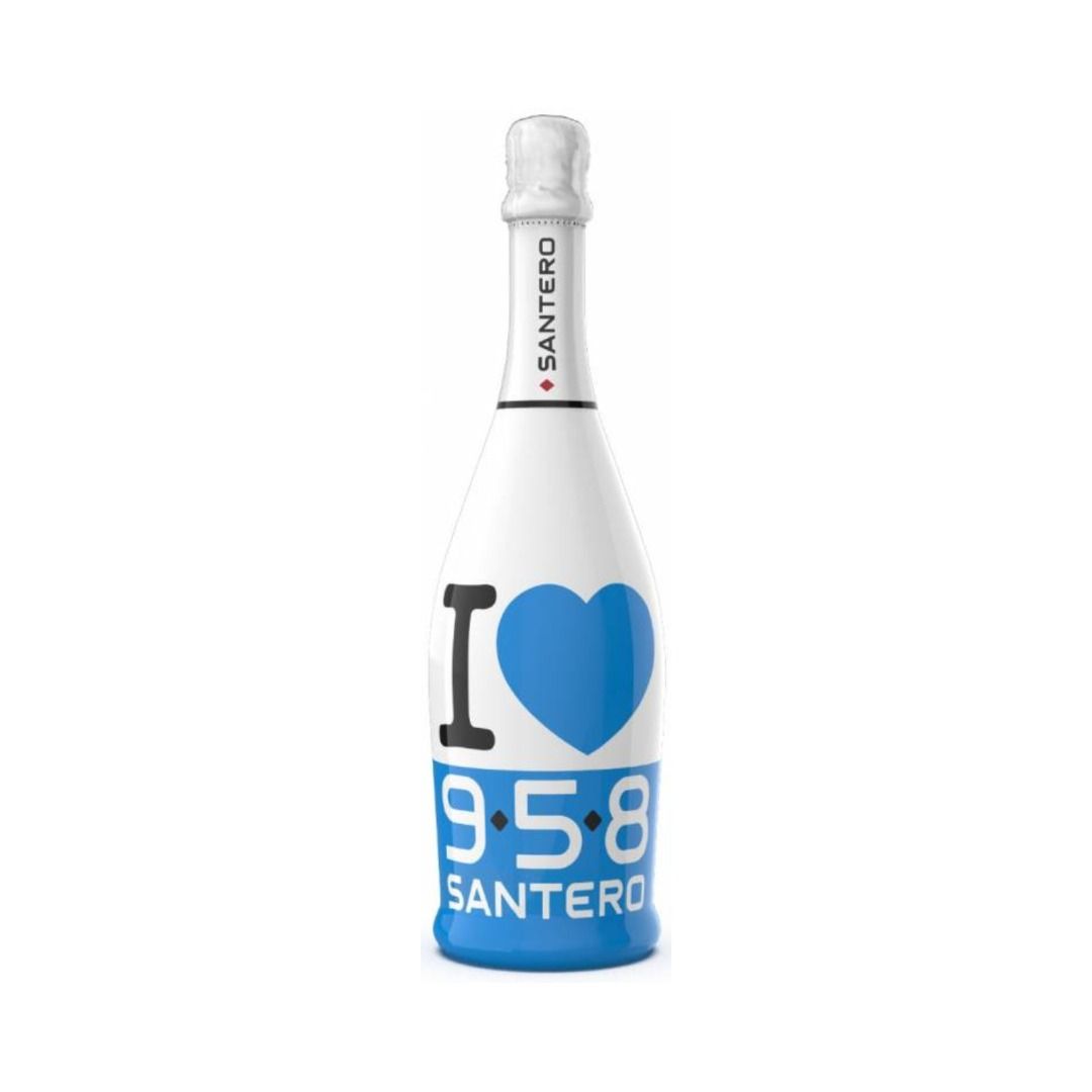 VINO SPUMANTE EXTRA DRY SANTERO I LOVE 958 (BLU) - SANTERO