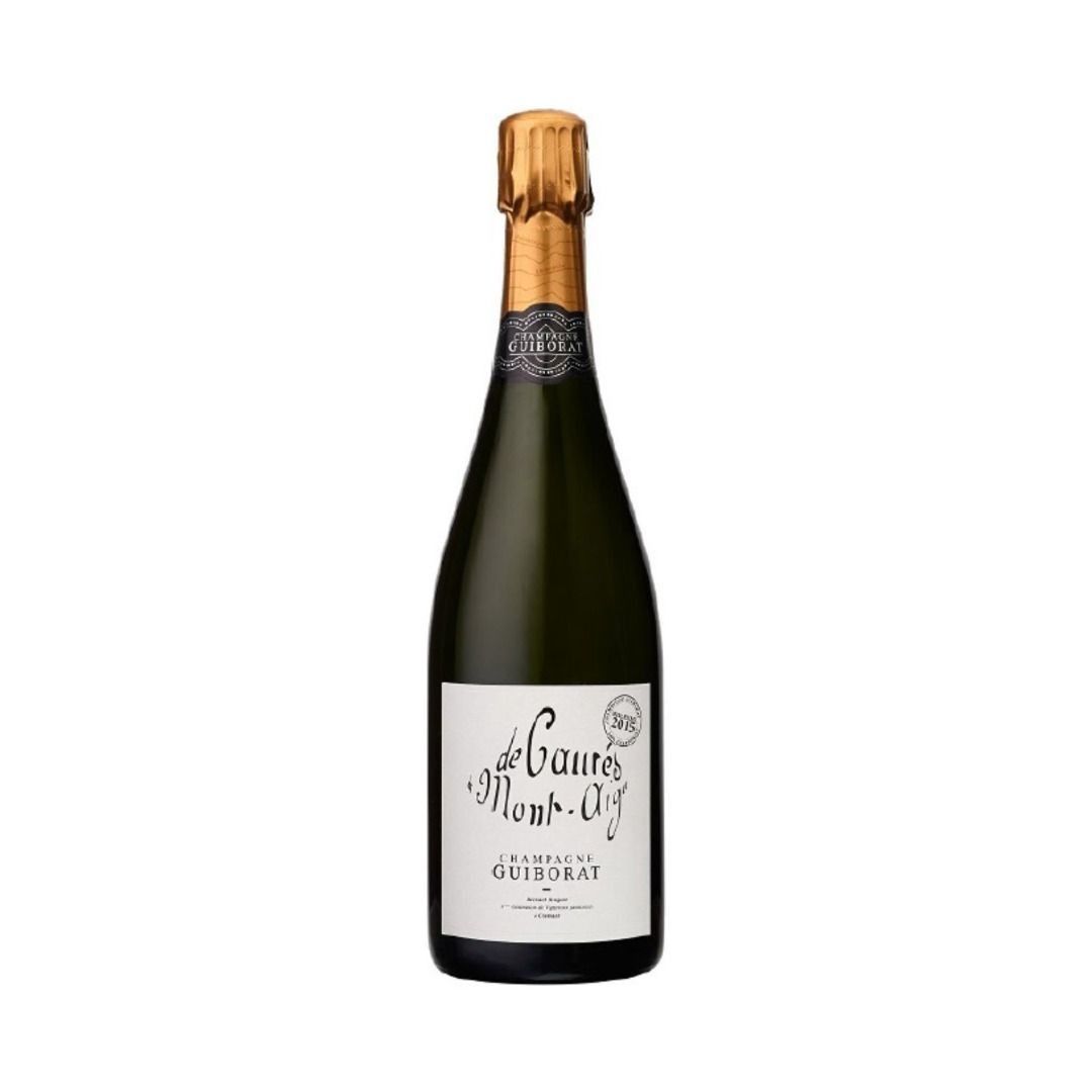 CHAMPAGNE BLANC DE BLANCS EXTRA BRUT 2015 DE CAURÉS À MONT AIGU GRAND CRU CHOUILLY - GUIBORAT