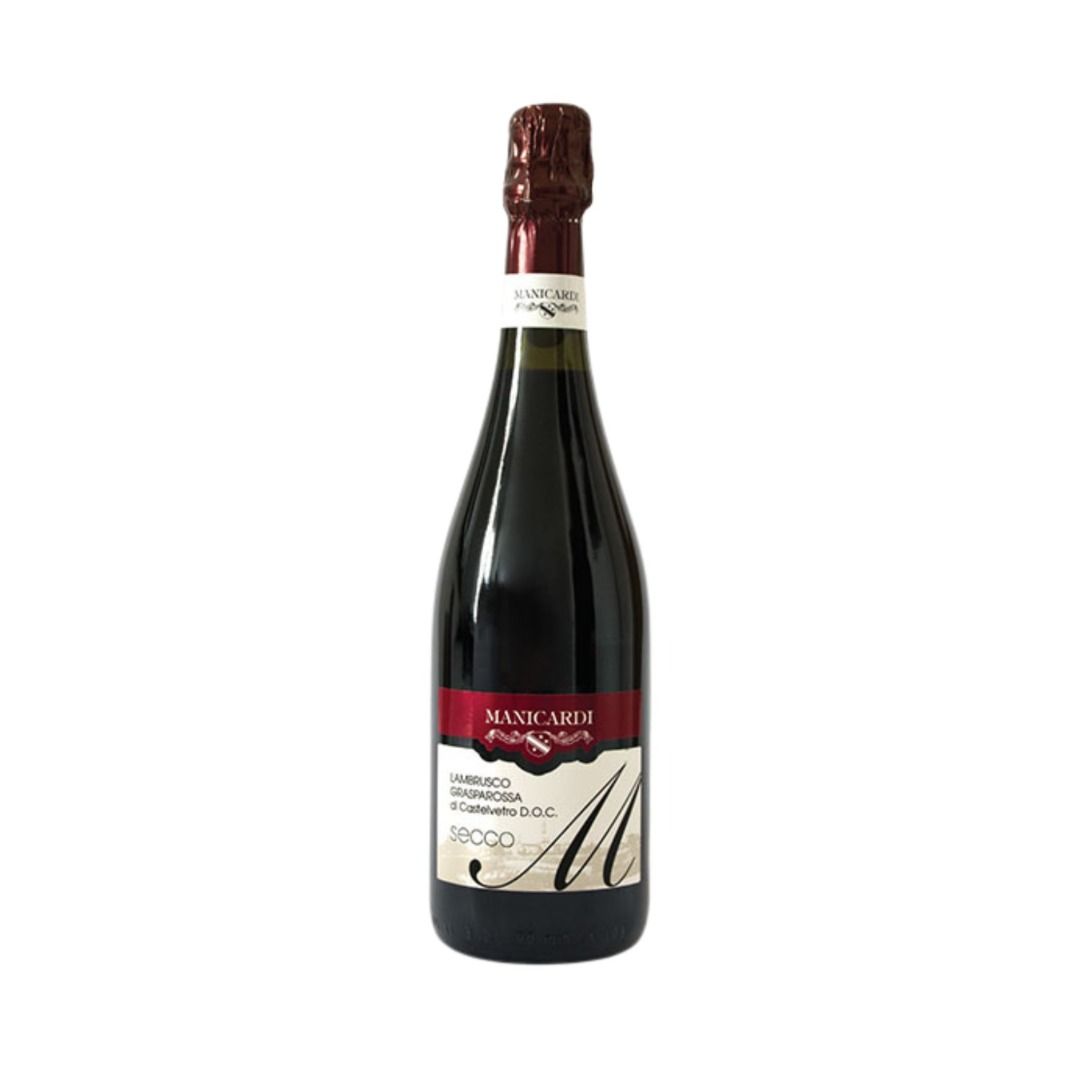LAMBRUSCO GRASPAROSSA DI CASTELVETRO D.O.C. SECCO - MANICARDI