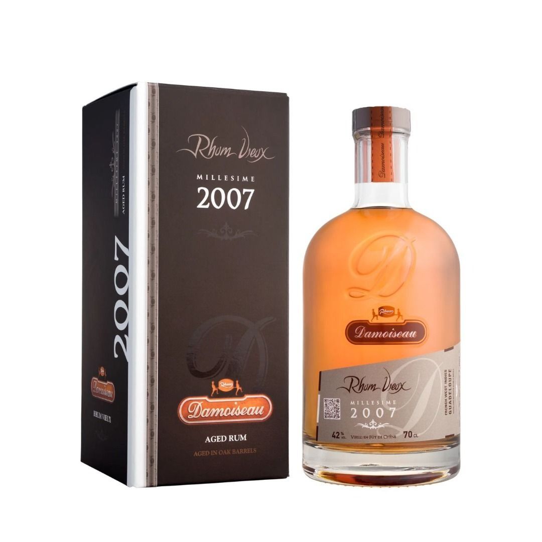 RHUM VIEUX AGRICOLE MILLESIME 2007 - DAMOISEAU