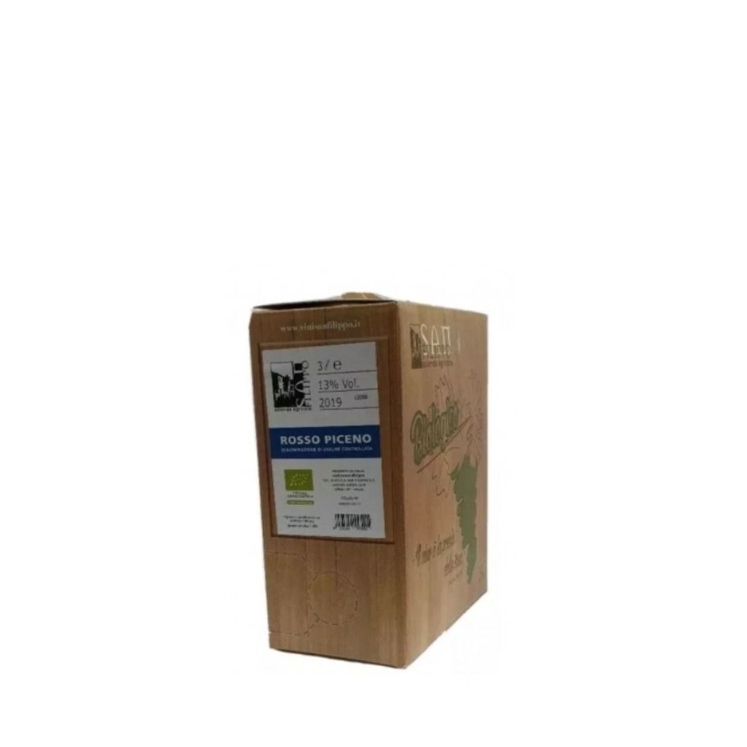 ROSSO PICENO DOC 2022 BAG IN BOX 3 LITRI - SAN FILIPPO