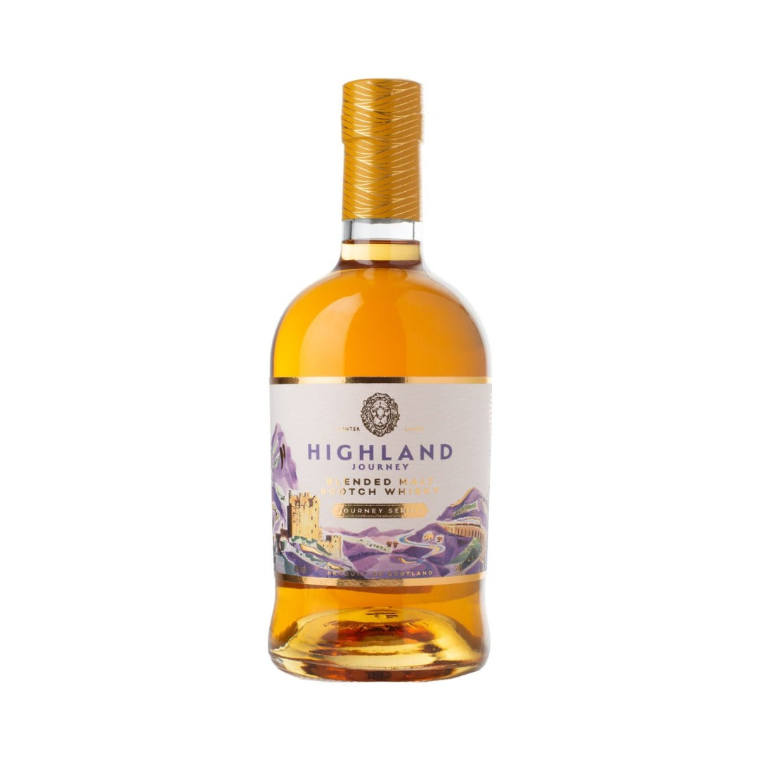 BLENDED MALT SCOTCH WHISKY HIGHLAND JOURNEY - HUNTER LAING