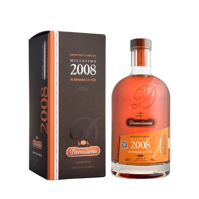 RHUM VIEUX AGRICOLE MILLESIME 2008 - DAMOISEAU