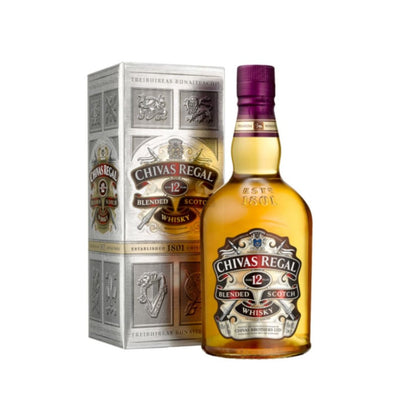 CHIVAS REGAL WHISKY 12 YEARS 1 LITRO
