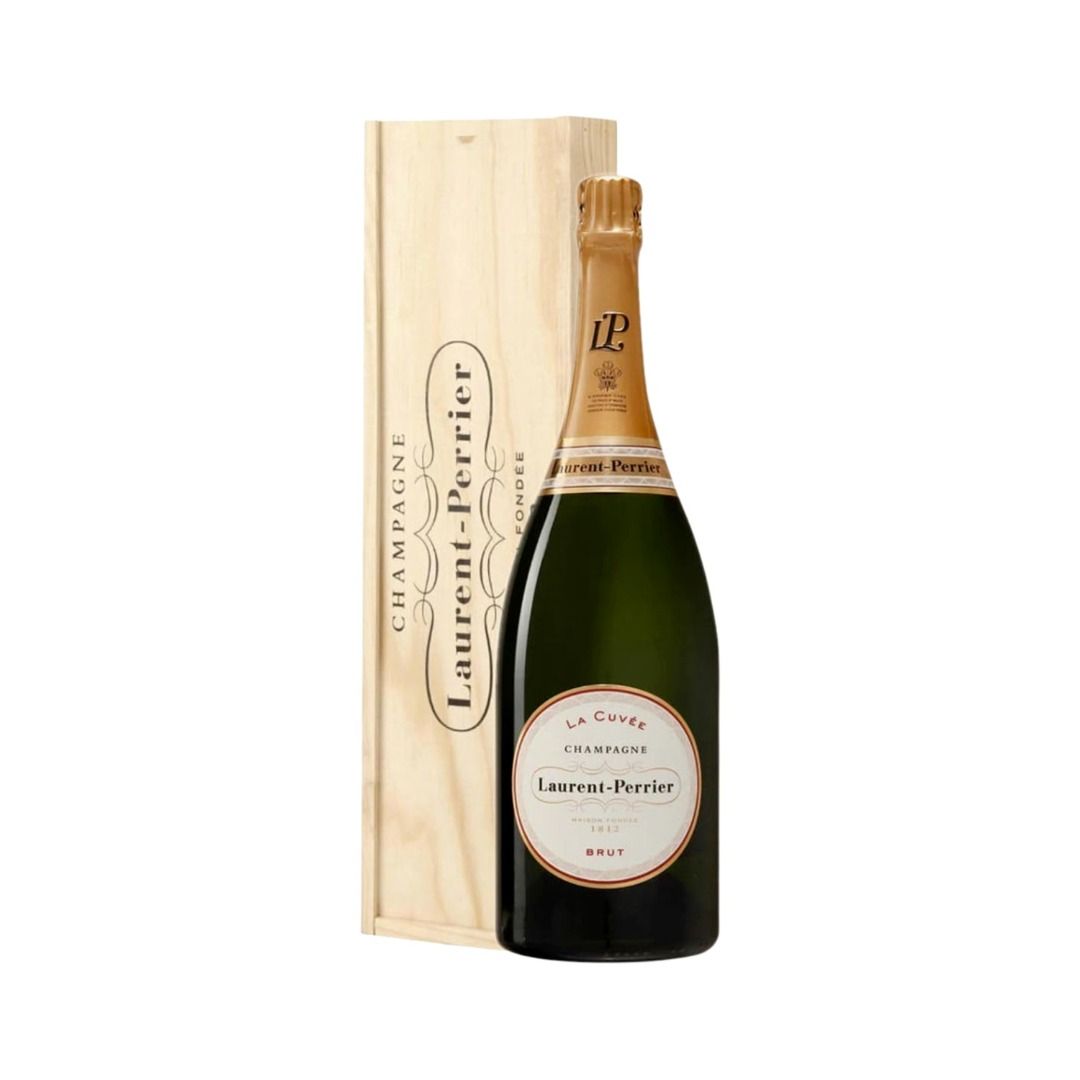 CHAMPAGNE BRUT LA CUVÉE 1,5 LITRI MAGNUM (CASSETTA LEGNO) - LAURENT PERRIER