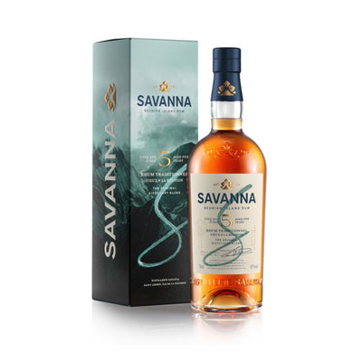 RUM TRADITIONNEL VIEUX DE LA RÉUNION 5 ANNI SAVANNA (ASTUCCIATO)