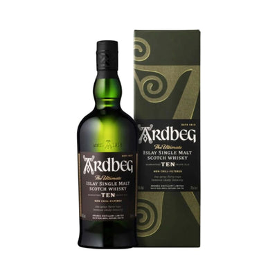 ARDBEG ISLAY SINGLE MALT SCOTCH WHISKY 10 ANNI