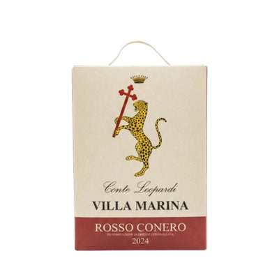 ROSSO CONERO DOC 2024 VILLA MARINA BAG IN BOX 5 LITRI - CONTE LEOPARDI