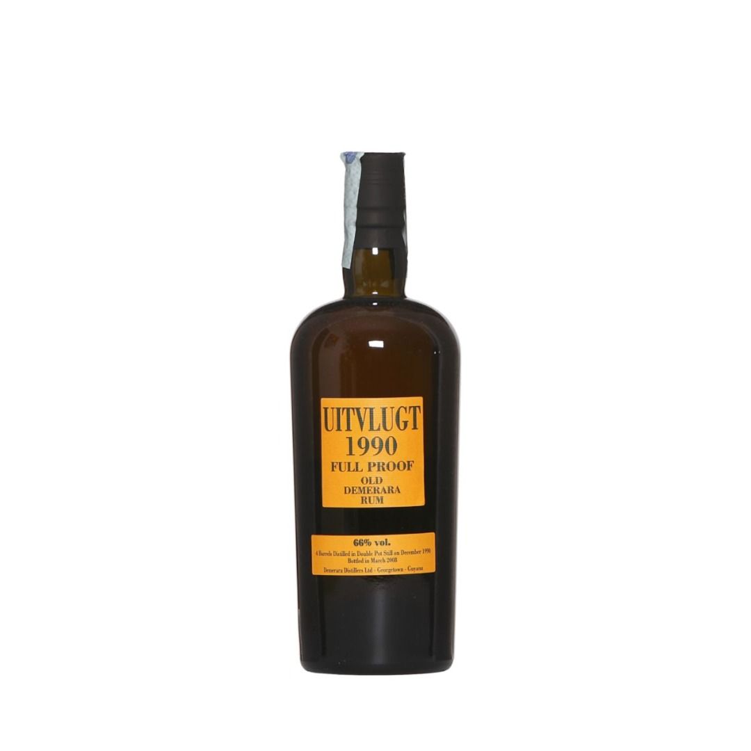 UITVLUGT 1990 OLD DEMERARA RUM 17 ANNI