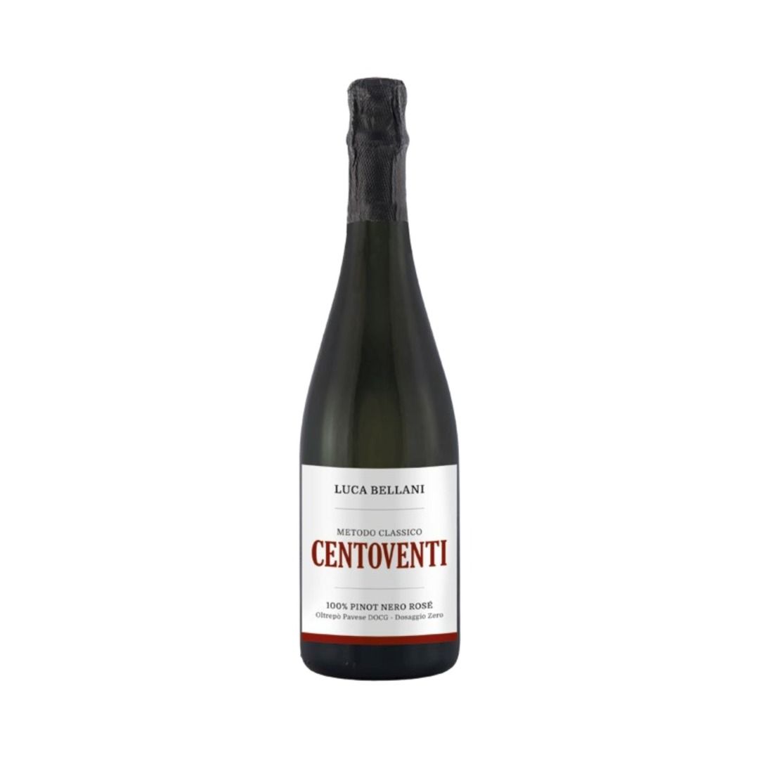 OLTREPO' PAVESE METODO CLASSICO PINOT NERO ROSE' DOSAGGIO ZERO CENTOVENTI - LUCA BELLANI