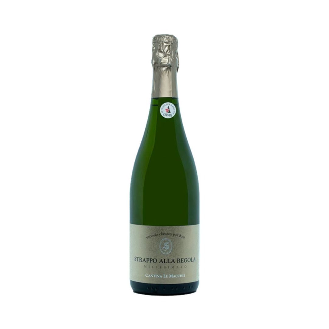 SPUMANTE METODO CLASSICO PAS DOSE 2022 STRAPPO ALLA REGOLA - CANTINA LE MACCHIE