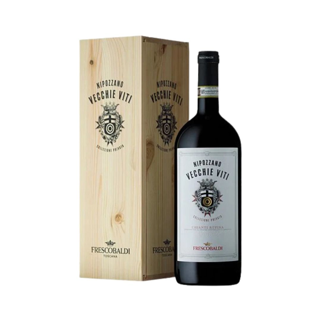 CHIANTI RUFINA DOCG RISERVA 2022 NIPOZZANO VECCHIE VITI 1,5 LITRI MAGNUM (CASSETTA LEGNO) - FRESCOBALDI