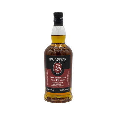 CASK STRENGTH CAMPBELTOWN SINGLE MALT SCOTCH WHISKY 12Y - SPRINGBANK
