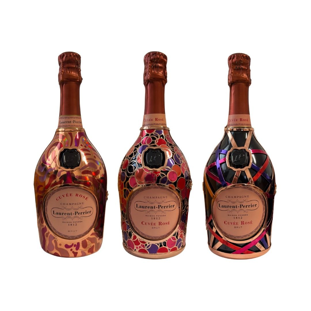 CHAMPAGNE CUVÉE ROSÉ BRUT EDIZIONE LIMITATA GABBIA METALLICA - LAURENT PERRIER