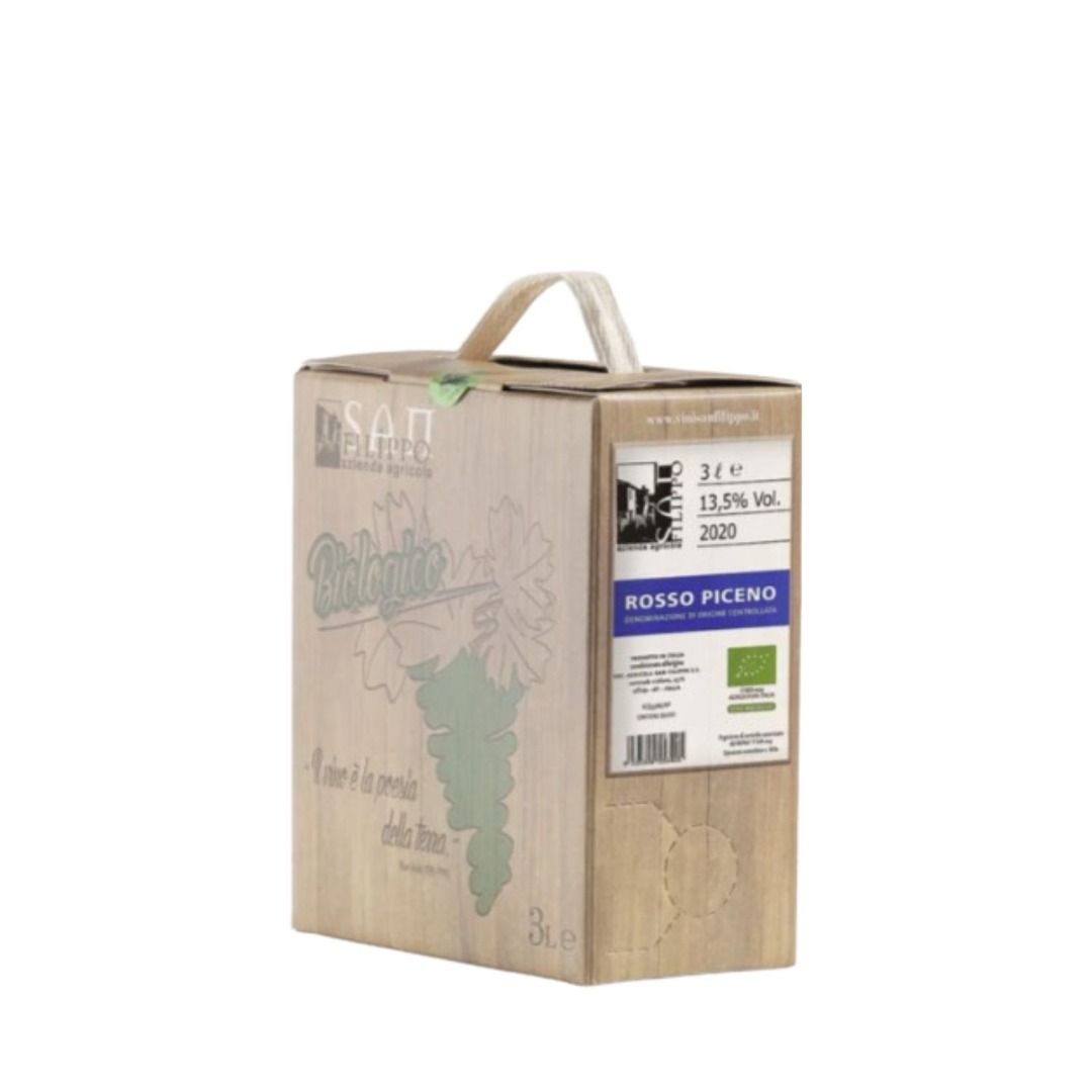 ROSSO PICENO DOC 2025 BAG IN BOX 3 LITRI - SAN FILIPPO