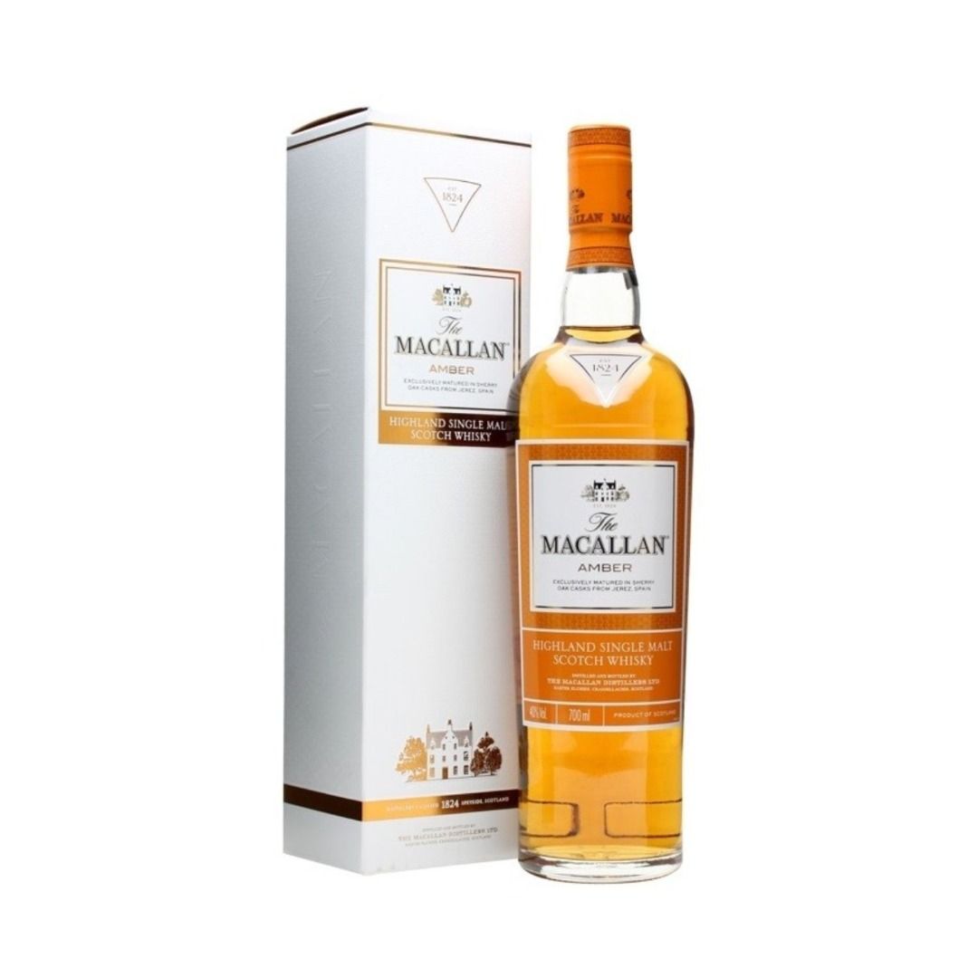 THE MACALLAN SINGLE MALT SCOTCH WHISKY AMBER (ASTUCCIATO)
