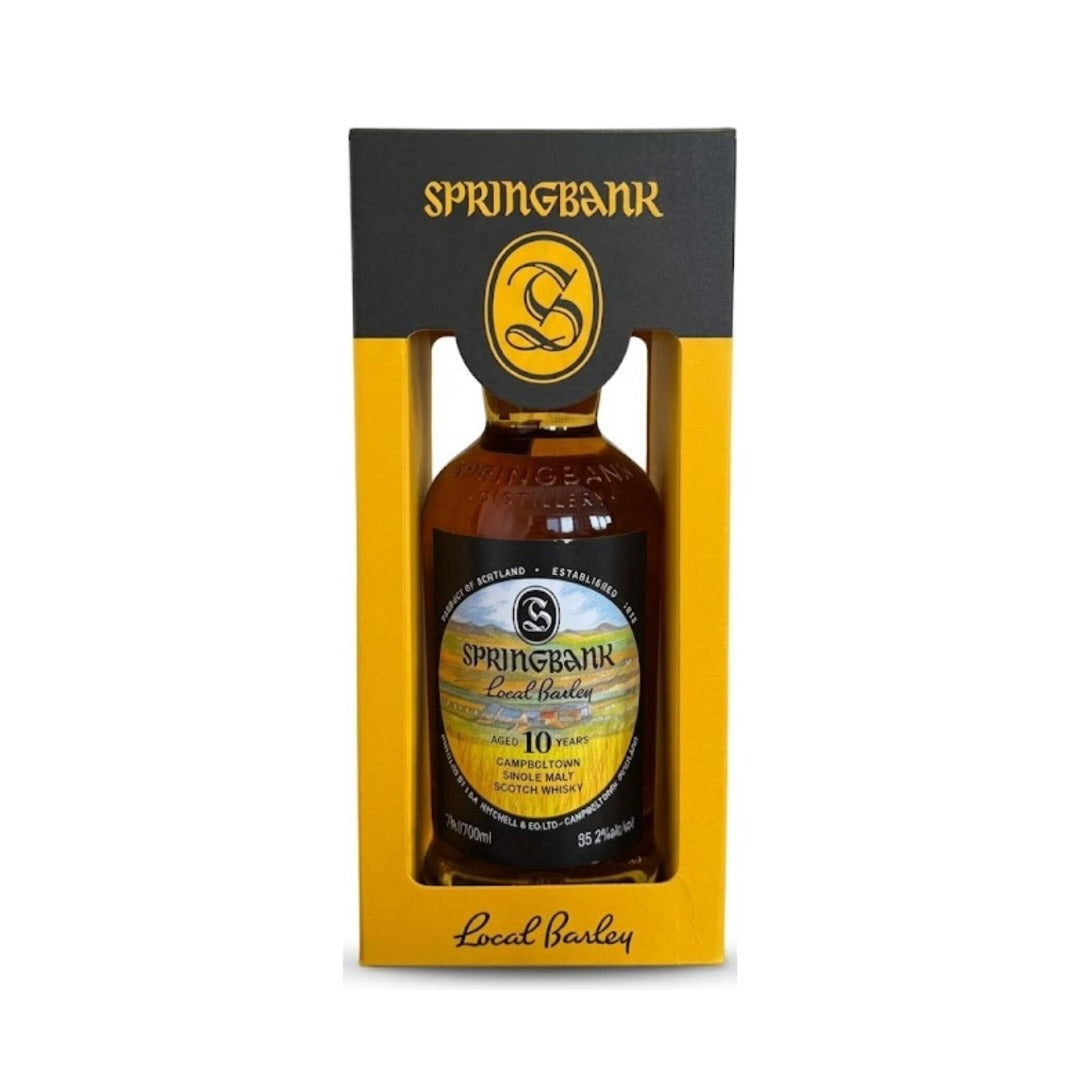 CAMPBELTOWN SINGLE MALT SCOTCH WHISKY 10 YEARS LOCAL BARLEY 2025 - SPRINGBANK